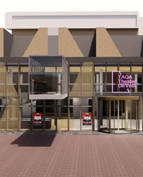 Theater De Vest Voorgevel Impressie Verbouwing 2025
